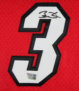 Heat Dwyane Wade Authentic Signed 2005-06 Red M&N HWC Swingman Jersey Fanatics