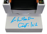 William Shatner Star Trek "Captain Kirk" Signed 1:6 FX Captain's Chair BAS Wit