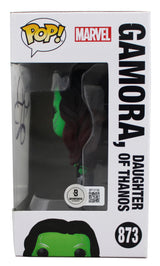 Zoe Saldana Guardians of the Galaxy Signed #873 Funko Pop Figure BAS #BP13136