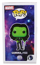 Zoe Saldana Guardians of the Galaxy Signed #873 Funko Pop Figure BAS #BP13136