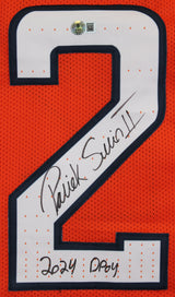 Patrick Surtain II "2024 DPOY" Signed Orange Pro Style Jersey BAS Witnessed