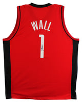 John Wall Authentic Signed Red Pro Style Jersey Autographed JSA Wit #WIT325920