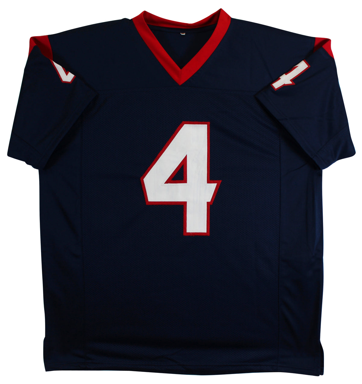 Deshaun Watson Authentic Signed Navy Pro Style Jersey BAS Witnessed #WC03987