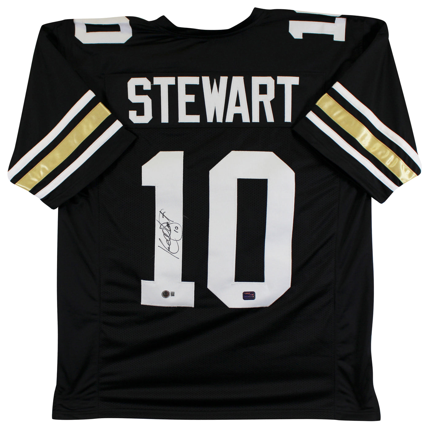 Colorado Kordell Stewart Authentic Signed Black Pro Style Jersey BAS Witnessed