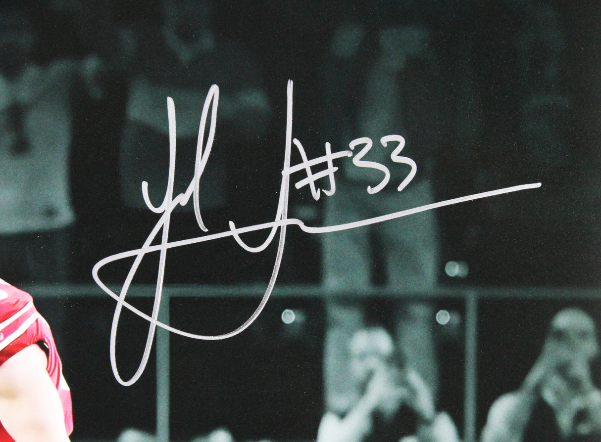 Ohio State Jack Sawyer Signed 16x20 Horizontal Spotlight Photo BAS Witnessed