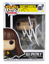 Malin Akerman Watchmen Signed Silk Spectre #1887 Funko Pop Figure BAS #BS73423