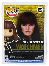 Malin Akerman Watchmen Signed Silk Spectre #1887 Funko Pop Figure BAS #BS73423