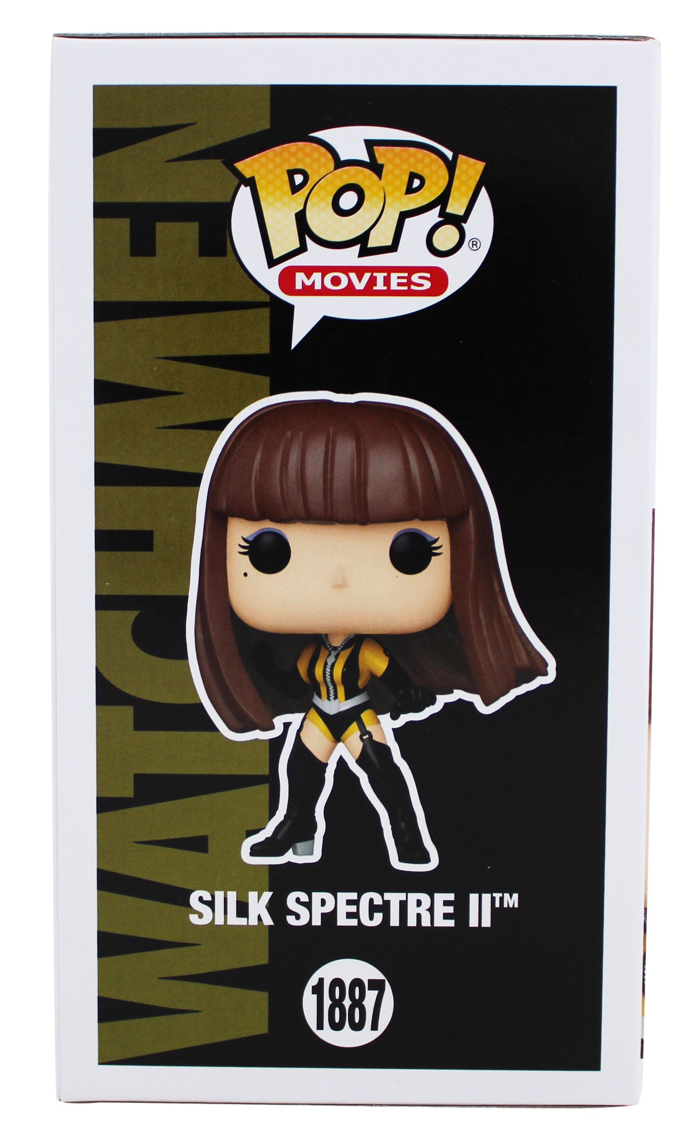 Malin Akerman Watchmen Signed Silk Spectre #1887 Funko Pop Figure BAS #BS73423