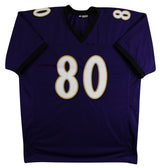 Miles Boykin Authentic Signed Purple Pro Style Jersey Autographed JSA #WPP500036
