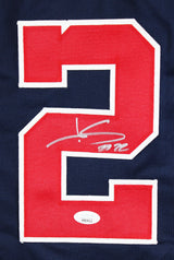 Juan Soto Authentic Signed Navy Pro Style Jersey Autographed JSA #FF87913