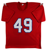 Ole Miss Patrick Willis Authentic Signed Red Pro Style Jersey BAS Witnessed