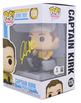 William Shatner Star Trek Signed Captain Kirk #1136 Funko Pop Figure BAS Witness
