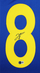 Jared Verse Authentic Signed Blue Pro Style Framed Jersey BAS Witnessed