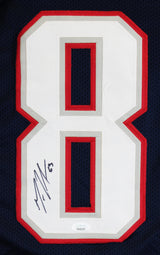 Matt LaCosse Authentic Signed Navy Pro Style Jersey Autographed JSA #FF46279