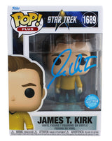 William Shatner Star Trek Signed James T. Kirk #1689 Funko Pop Figure BAS Wit