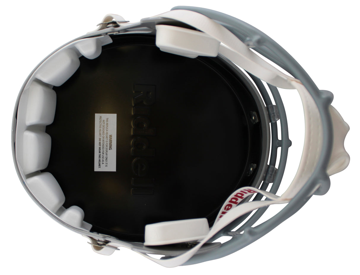 Ohio State Jack Sawyer "2024 Nat'l Champs" Signed F/S Speed Rep Helmet BAS Wit