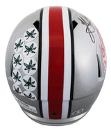 OSU Jack Sawyer "OATW" Signed 2024 Nat'l Champs F/S Speed Rep Helmet W/ Case BAS