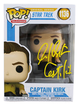 William Shatner Star Trek "Captain Kirk" Signed #1136 Funko Pop Figure BAS Wit