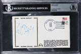 Oilers Wayne Gretzky Signed 1982 First Day Cover 3.75x6.5 Envelope BAS Slabbed