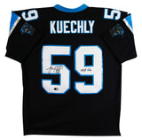Panthers Luke Kuechly "HOF 26" Signed Black Mitchell & Ness Jersey BAS Witnessed