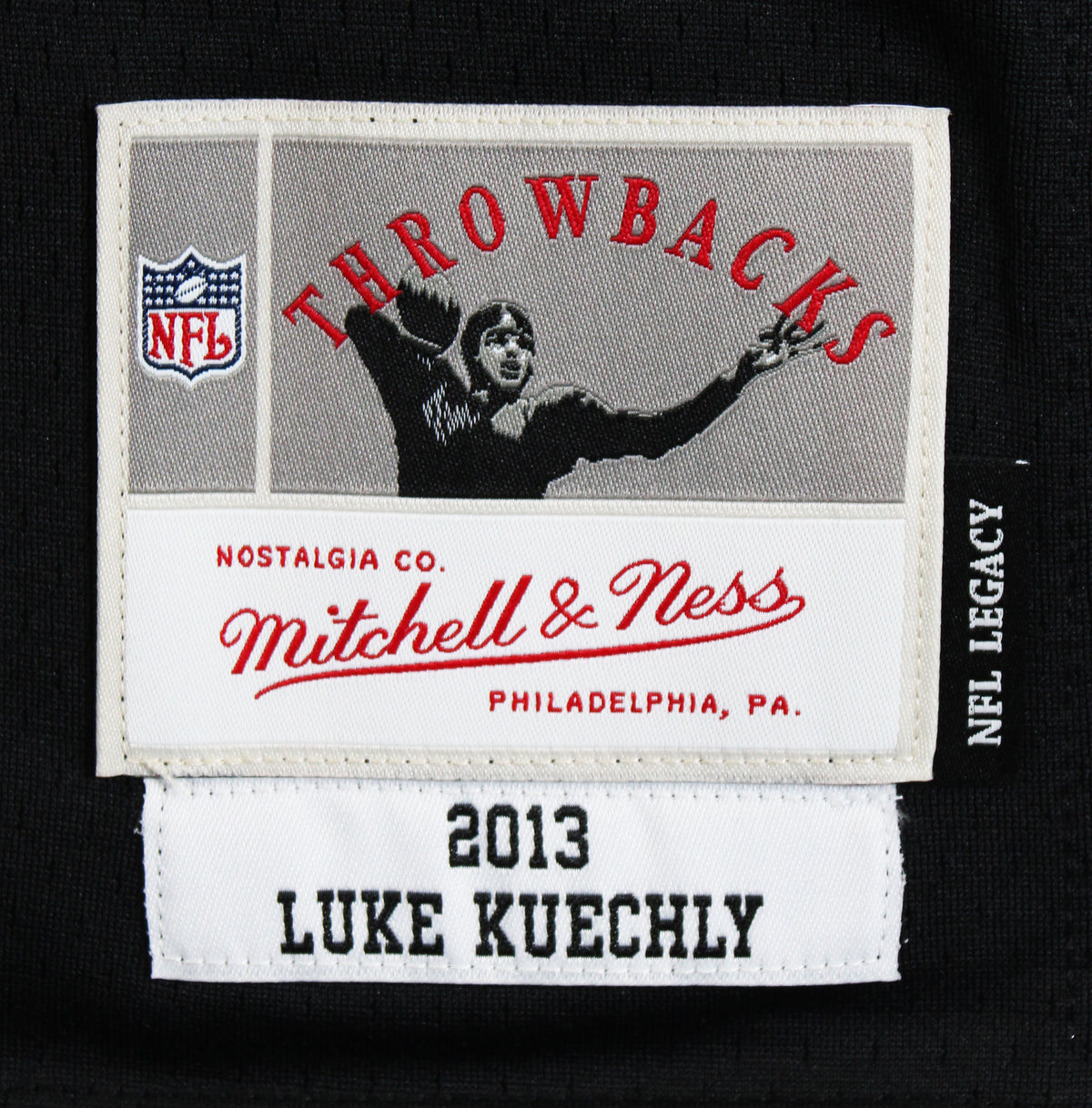 Panthers Luke Kuechly "HOF 26" Signed Black Mitchell & Ness Jersey BAS Witnessed