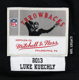 Panthers Luke Kuechly "HOF 26" Signed Black Mitchell & Ness Jersey BAS Witnessed