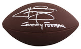 Texas A&M Johnny Manziel "Johnny Football" Signed Football W/ Case BAS Witness