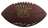 Browns Quinshon Judkins Signed Wilson Super Grip Football W/ Case BAS Witnessed