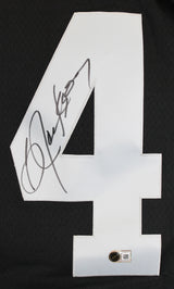 Raiders Bo Jackson Authentic Signed Black Mitchell & Ness Jersey BAS Witnessed