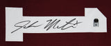 Oklahoma John Mateer Signed Maroon Pro Style Framed Jersey BAS Witnessed