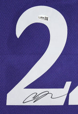 Sparks Cameron Brink Authentic Signed Purple Nike Framed Jersey JSA #CL31414