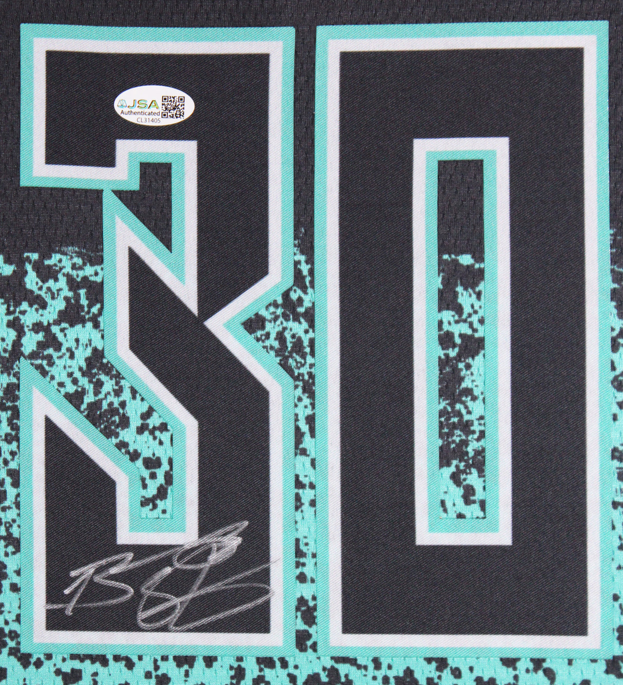 Liberty Breanna Stewart Signed Black & Green Nike Framed Jersey JSA #CL31405