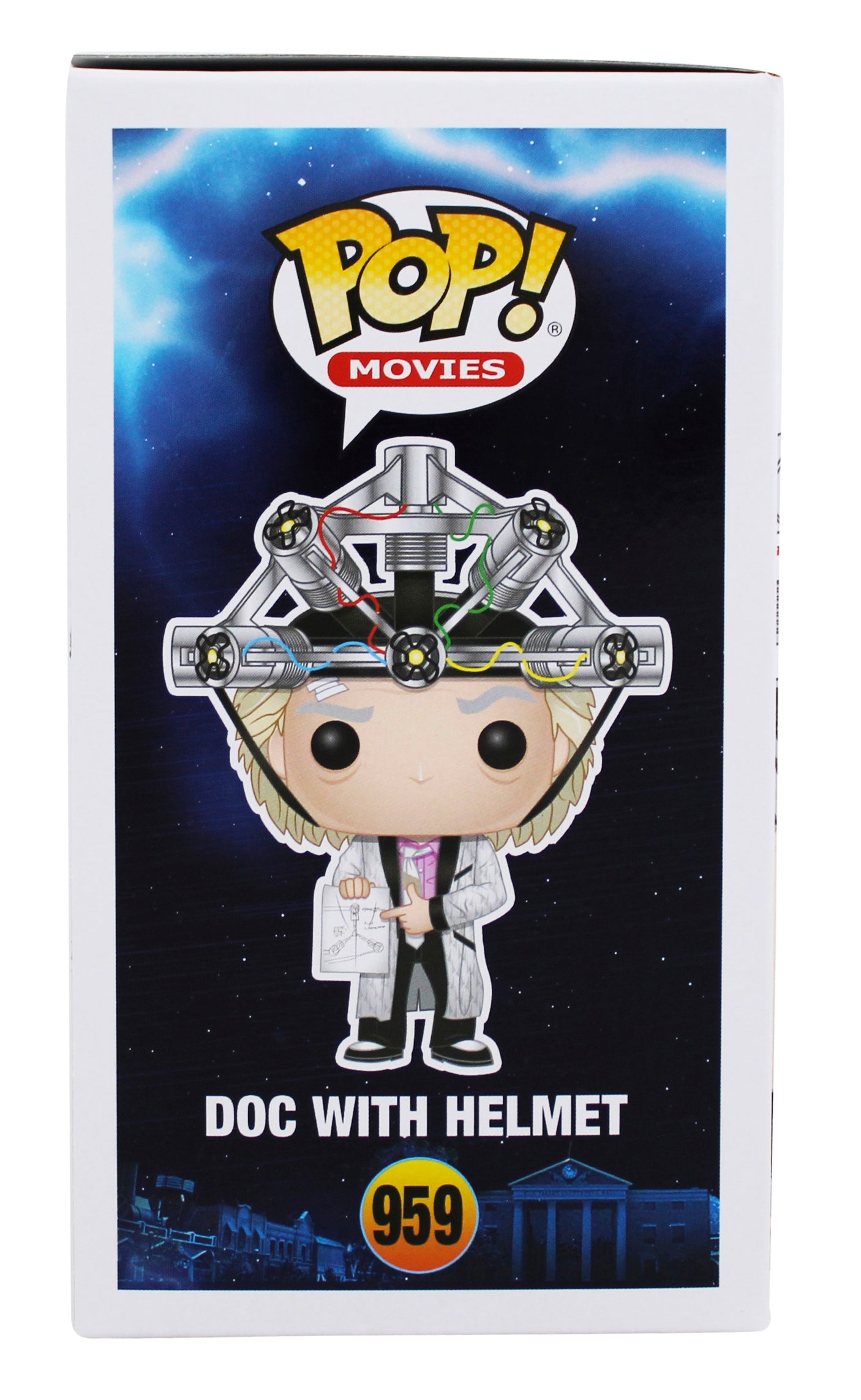Christopher Lloyd Back To The Future Signed #959 Funko Pop Figure JSA #WIT684391