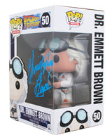 Christopher Lloyd Back To The Future Signed #50 Funko Pop Figure PSA #AA87736