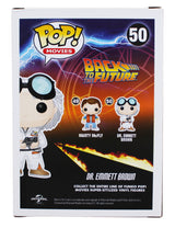 Christopher Lloyd Back To The Future Signed #50 Funko Pop Figure PSA #AA87736