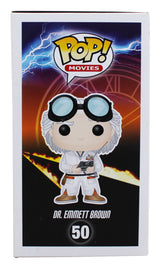 Christopher Lloyd Back To The Future Signed #50 Funko Pop Figure PSA #AA87736