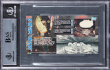 (6) Peterson, Beasley +4 Signed 1995 Star Wars Widevision #59 Card BAS Slabbed