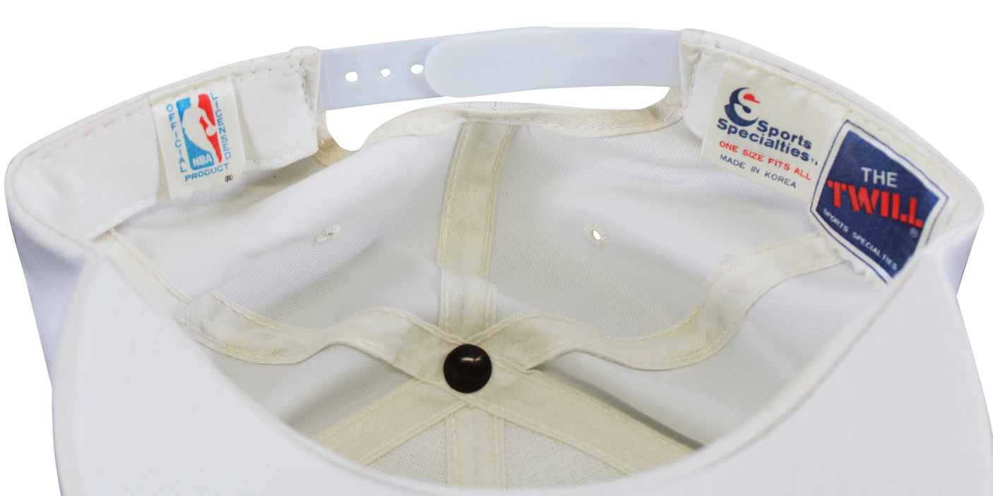 Lakers Magic Johnson Signed 1987-1988 NBA Champions Hat BAS Witnessed #W426872