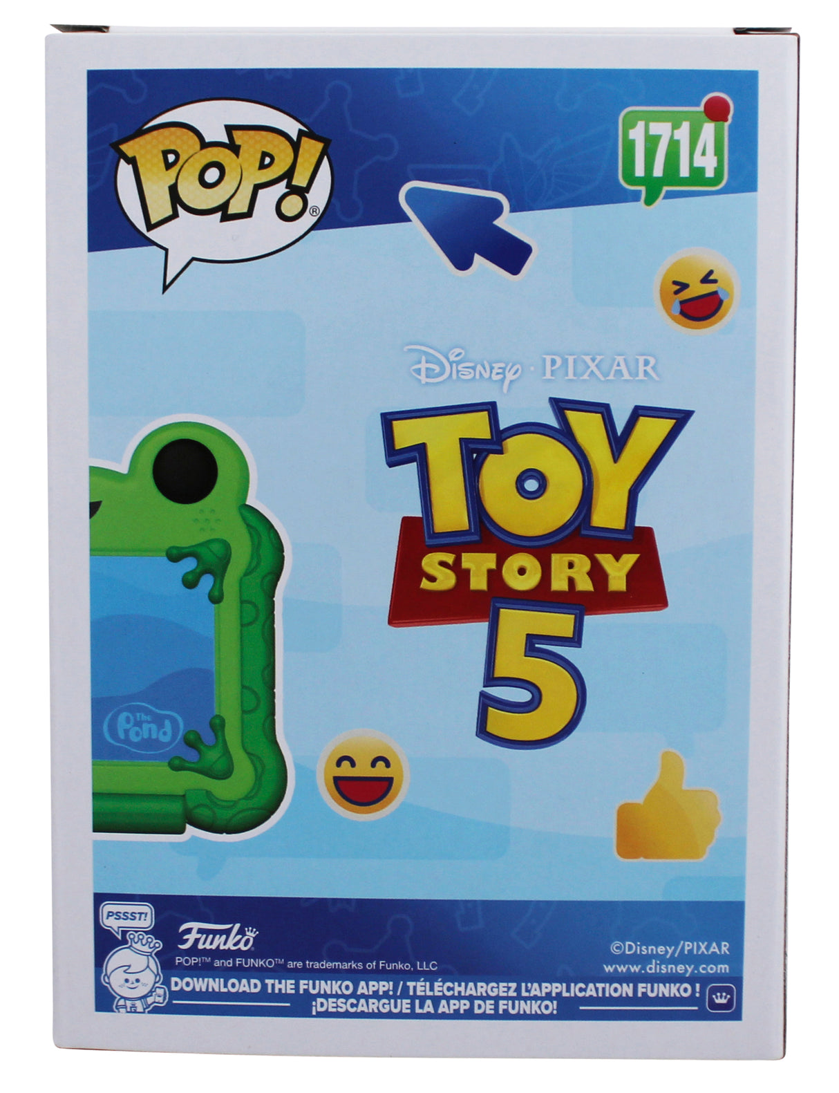 Greta Lee Toy Story 5 Signed Lilypad #1714 Funko Pop Vinyl Figure BAS #BU82481