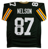 Jordy Nelson Authentic Signed Green Pro Style Jersey Autographed BAS Witnessed 2