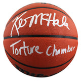 Celtics Kevin McHale "Torture Chamber" Signed Wilson Basketball BAS Witnessed