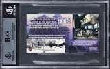 (3) Horrigan, Holt +1 Signed 1996 Star Wars ROTJ Widevision #37 Card BAS Slabbed