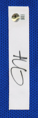 James Harden Authentic Signed Blue Pro Style Jersey Autographed BAS
