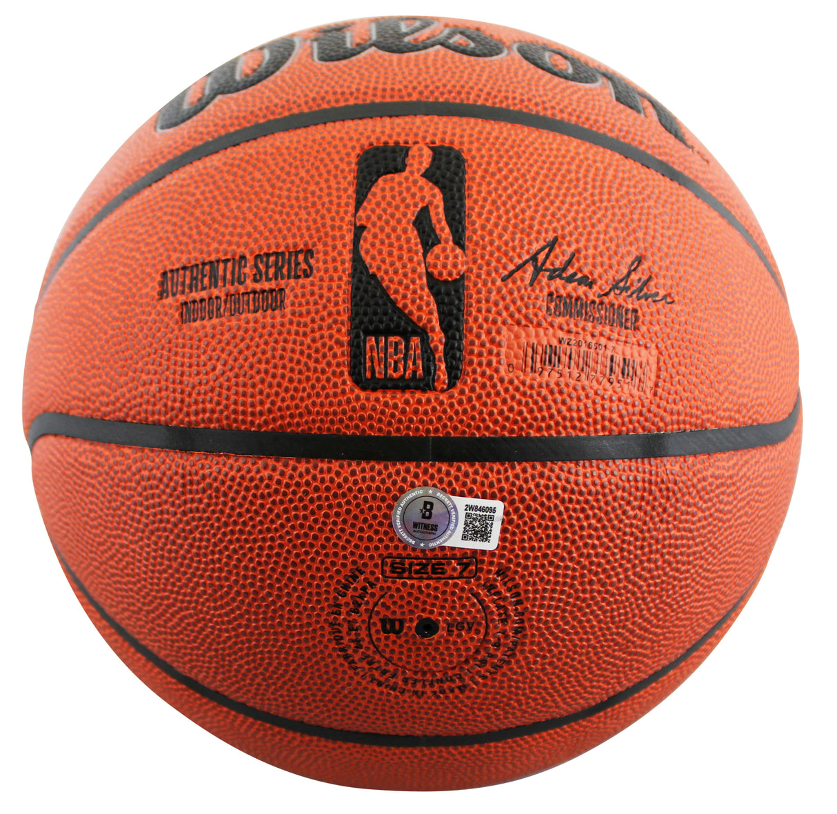 Celtics Kevin McHale "HOF 99" Signed Wilson Basketball W/ Case BAS Witnessed