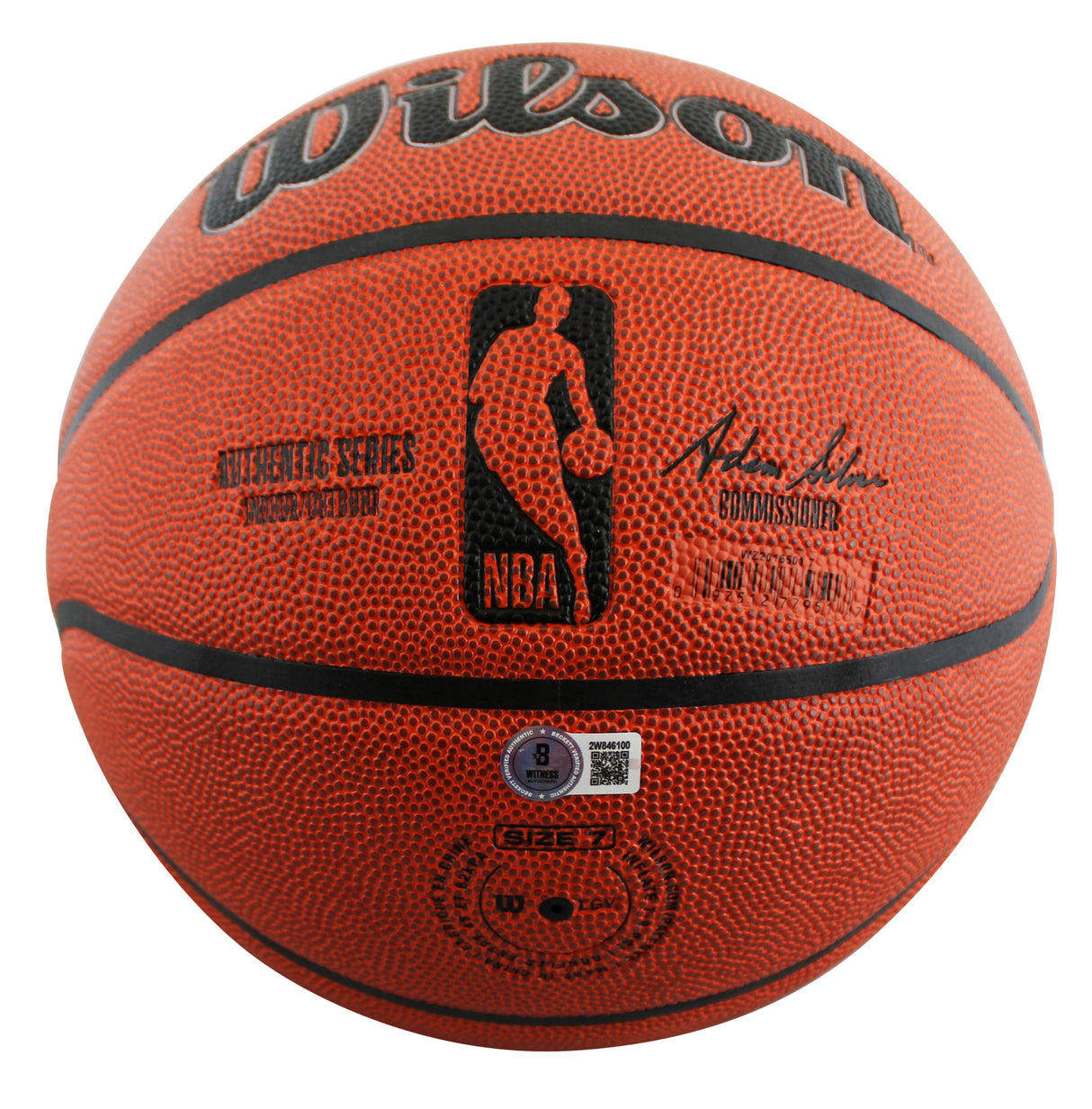 Celtics Kevin McHale "3x NBA Champ" Signed Wilson Basketball W/ Case BAS Witness