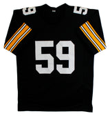 Jack Ham "HOF 88" Authentic Signed Black Pro Style Jersey Autographed BAS 2