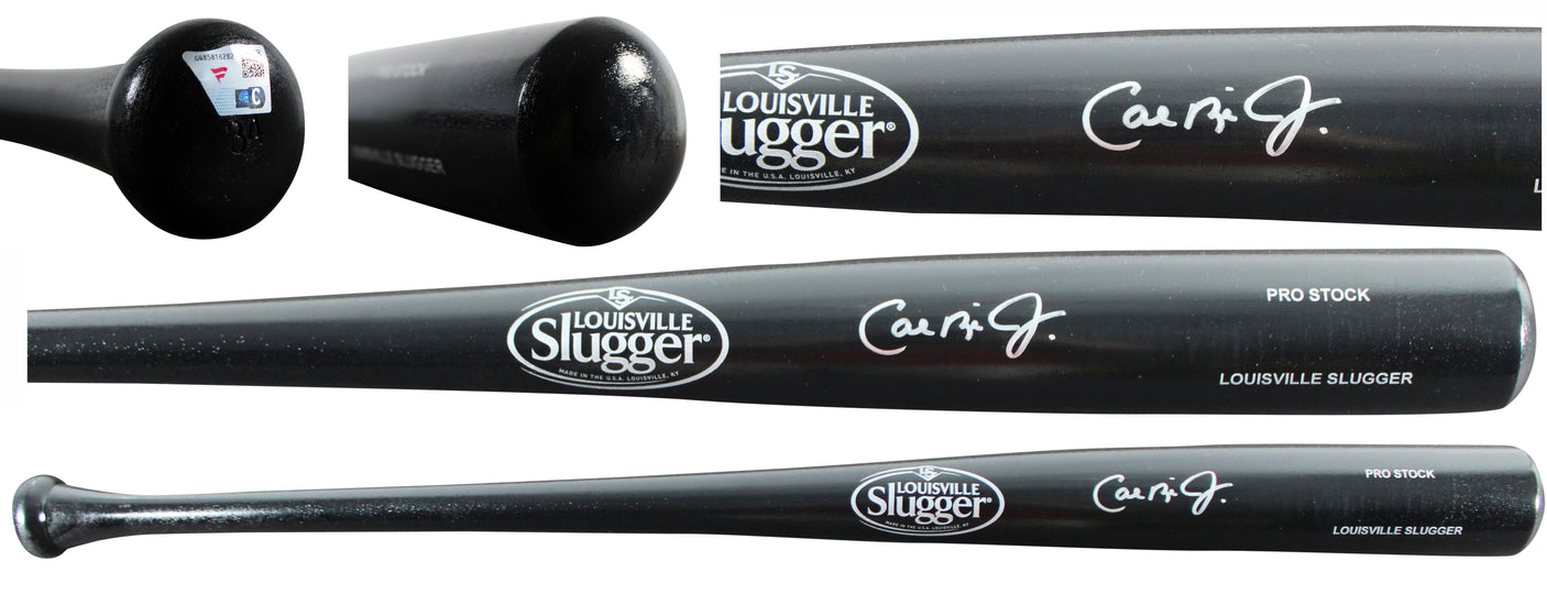 Orioles Cal Ripken Jr. Signed Black Louisville Slugger Baseball Bat Fanatics