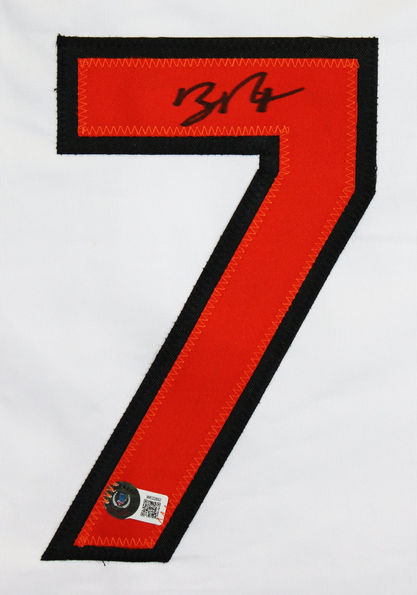 Billy Ripken Authentic Signed White Pro Style Jersey Autographed BAS Witnessed 2