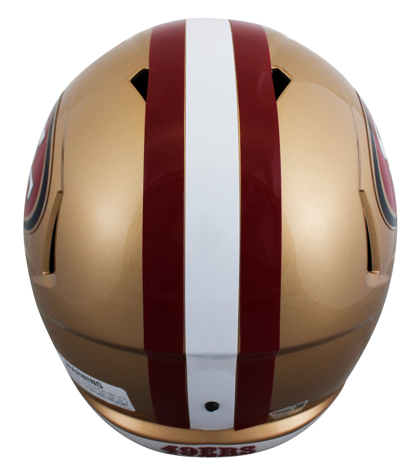 49ers Christian McCaffrey Signed Full Size Speed Rep Helmet W/ Case Fanatics