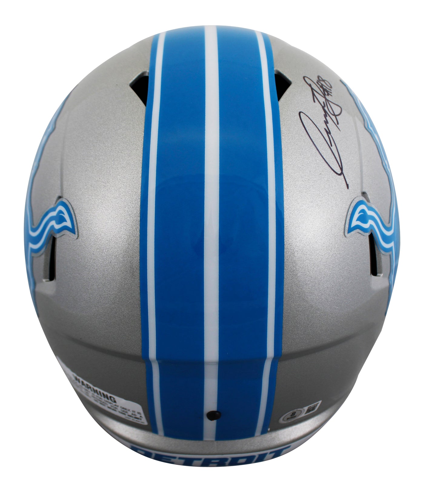 Lions Isaac TeSlaa Signed Full Size Speed Rep Helmet W/ Case BAS Witnessed